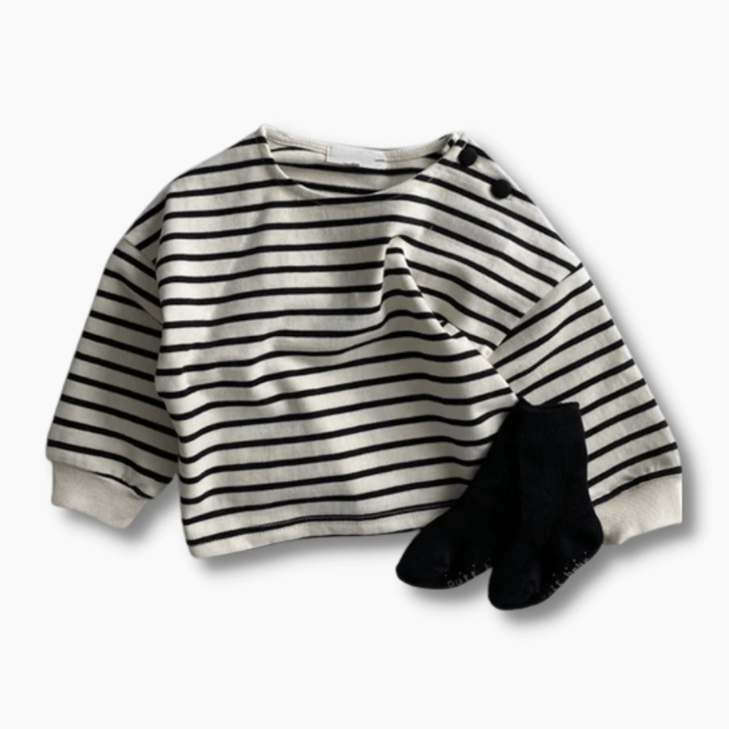 Baby & Toddler Long Sleeve Striped Shirt