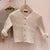 Girl's Clothing beige white / 24M Long Sleeve Sweater