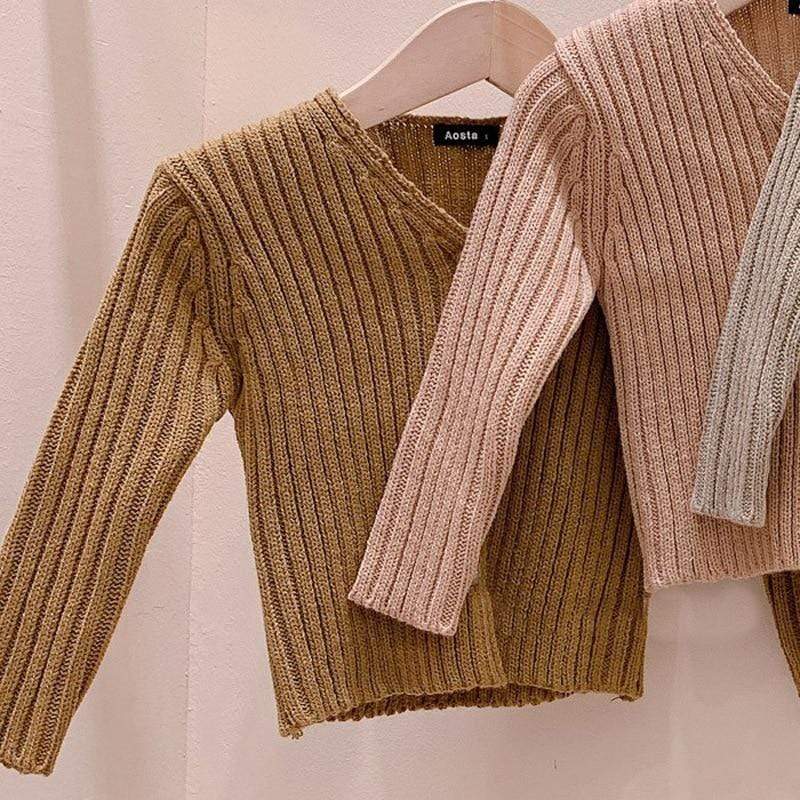 Girl's Clothing Long Sleeve Sweater