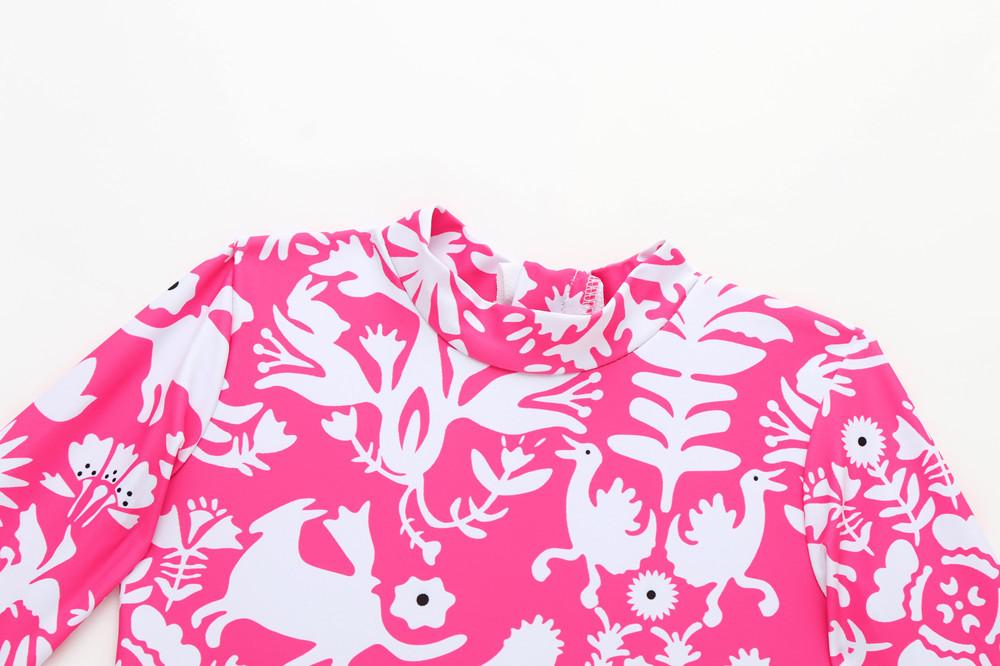 Girl's Clothing Long Sleeve Swimwear