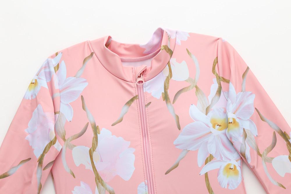 Girl's Clothing Long Sleeve Swimwear