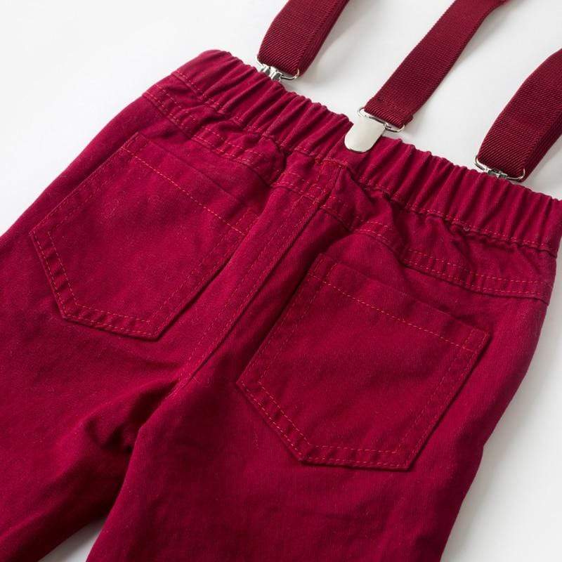 Boy's Clothing Long-Sleeved Four-Pieces Suits