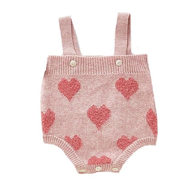 Girl's Clothing Love Print Sweater Set