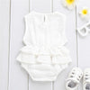 Girl&#39;s Clothing White / 6M-70 Lovely Baby Girl Romper