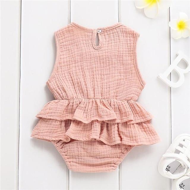 Girl's Clothing Pink / 6M-70 Lovely Baby Girl Romper