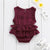 Girl's Clothing Wine / 18M-90 Lovely Baby Girl Romper