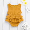 Girl&#39;s Clothing Yellow / 6M-70 Lovely Baby Girl Romper