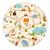 D630 / Diameter 80cm Lovely Pattern Baby Play