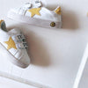 Color5 / Insole Length14CM Children&#39;s Shoes Men&#39;s Spring and Autumn New Stars Girls Velcro Non-slip Boys Casual White Shoes Sneaker Boys Shoes Girl Shoes