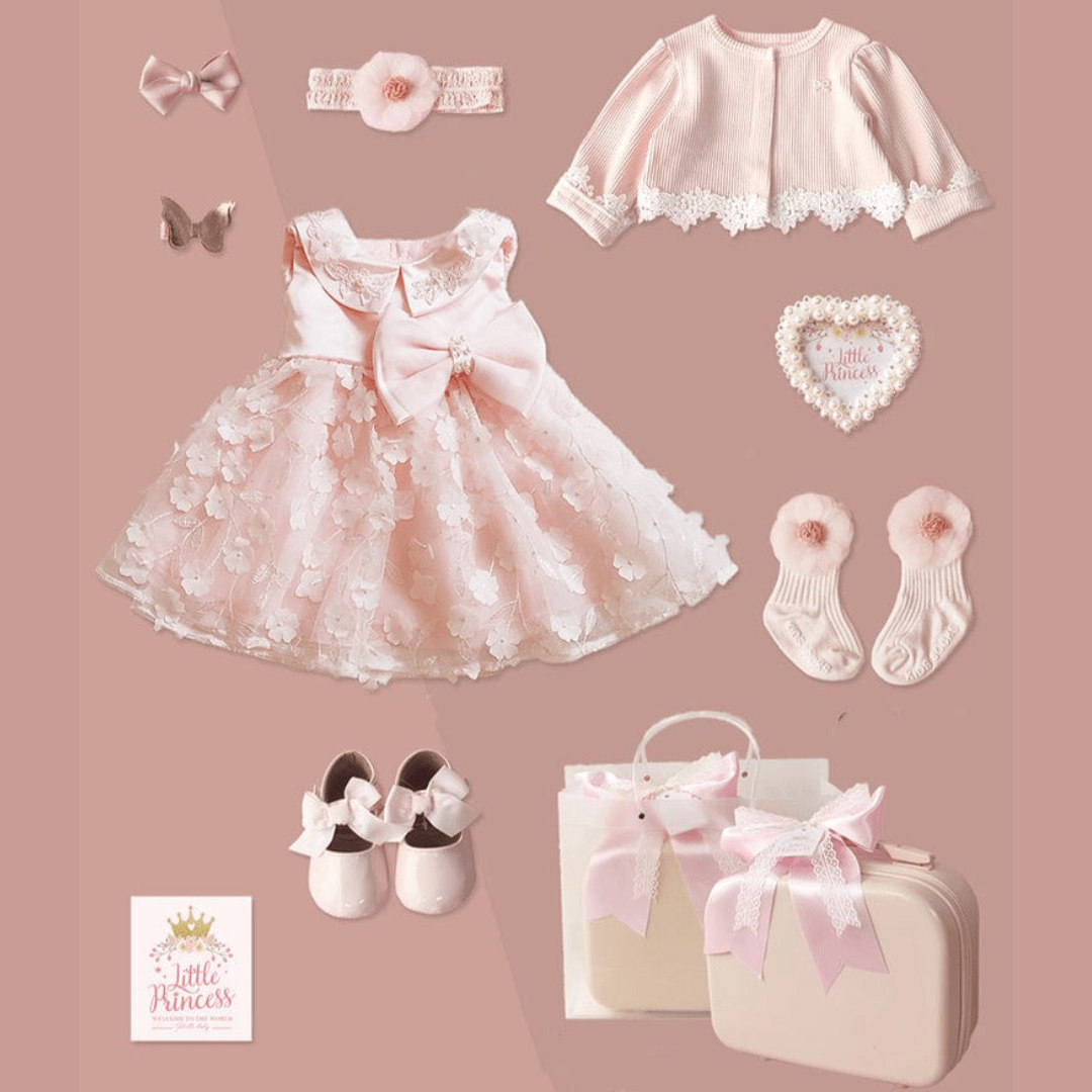 luxury baby dresses Elizabeth Dress at Baby Beau & Belle