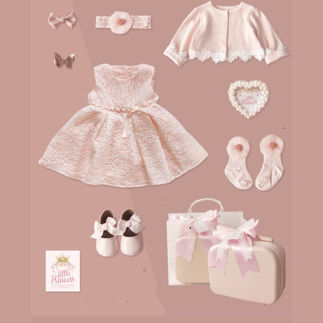 Girl's Clothing 0-3M / Set D Luxury Baby Gift Set For Girl