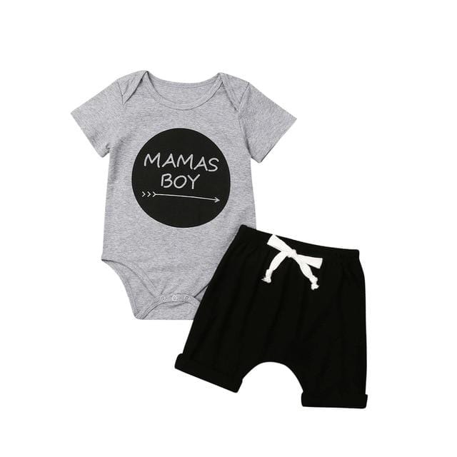 Girl's Clothing Mamas Boy / 6M Mamas Boy Girl/Boy Romper Outfit