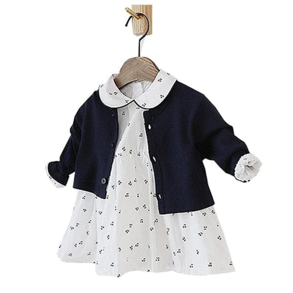 Baby & Toddler Girls Blue Dress Set / 24M Matching Sibling Outfit