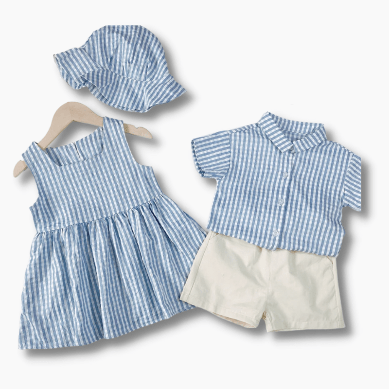 Matching Sibling Spring Outfit