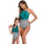 Family Matching Clothes Green / Mom S Matching Swimming Wear