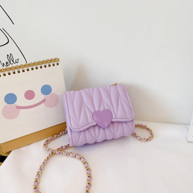 Accessories Purple Mini Colorful Handbag