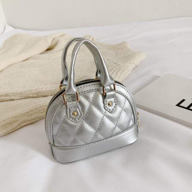 Girl's Clothing silver Mini Purses and Handbags