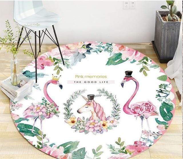 Accessories 2 / 100cm diameter Modern home decorative round carpet