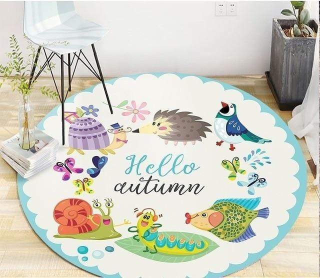 Accessories 7 / 80cm diameter Modern home decorative round carpet