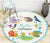 Accessories 7 / 80cm diameter Modern home decorative round carpet