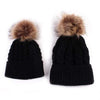 Accessories Black Mom &amp; Baby Matching Beanies