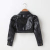 Girl&#39;s Clothing Motorcycle Punk Leather