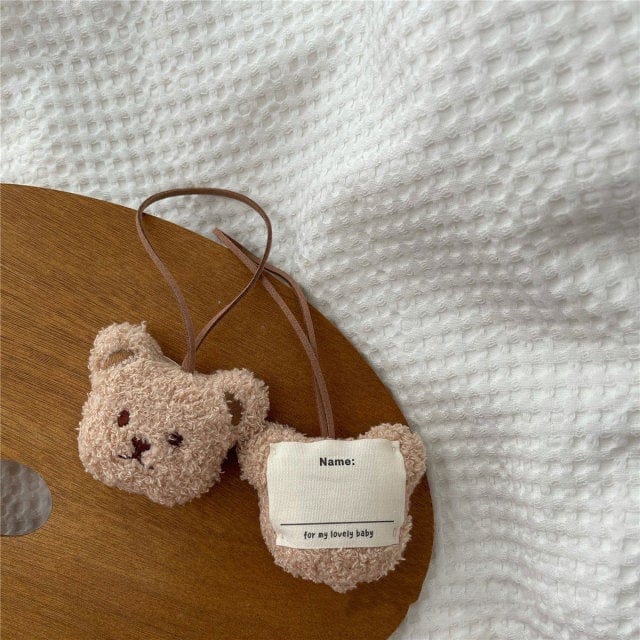 Accessories Milk tea color Name Tags