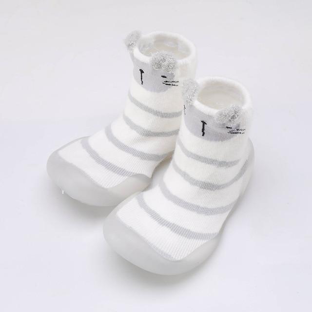 Shoes White / 2-3T New Cartoon Baby Socks