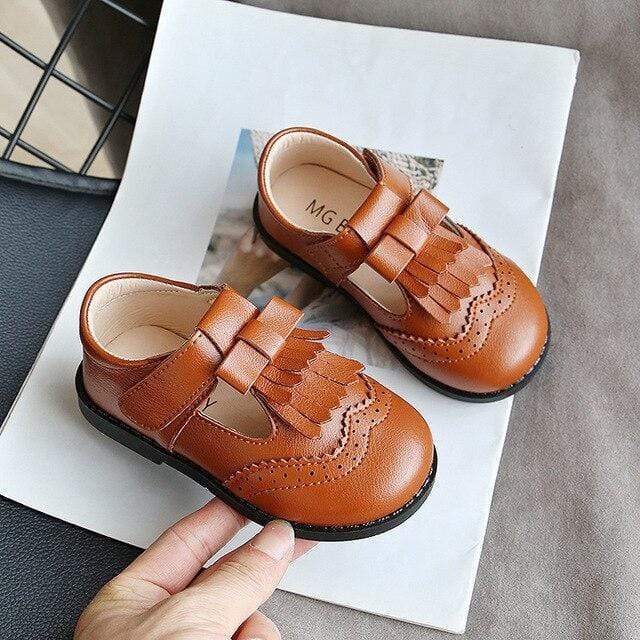 Shoes Brown / 11 New Engand Style Flat