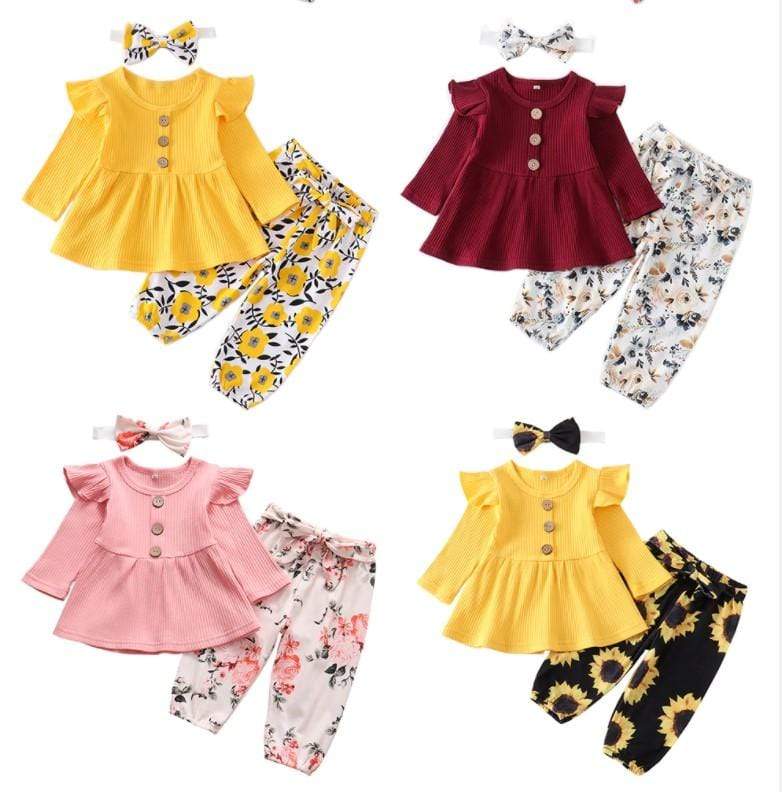 Newborn Baby Girl Clothes Set