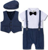 Blue / 3-6 Months / China Newborn Boys Clothing Set