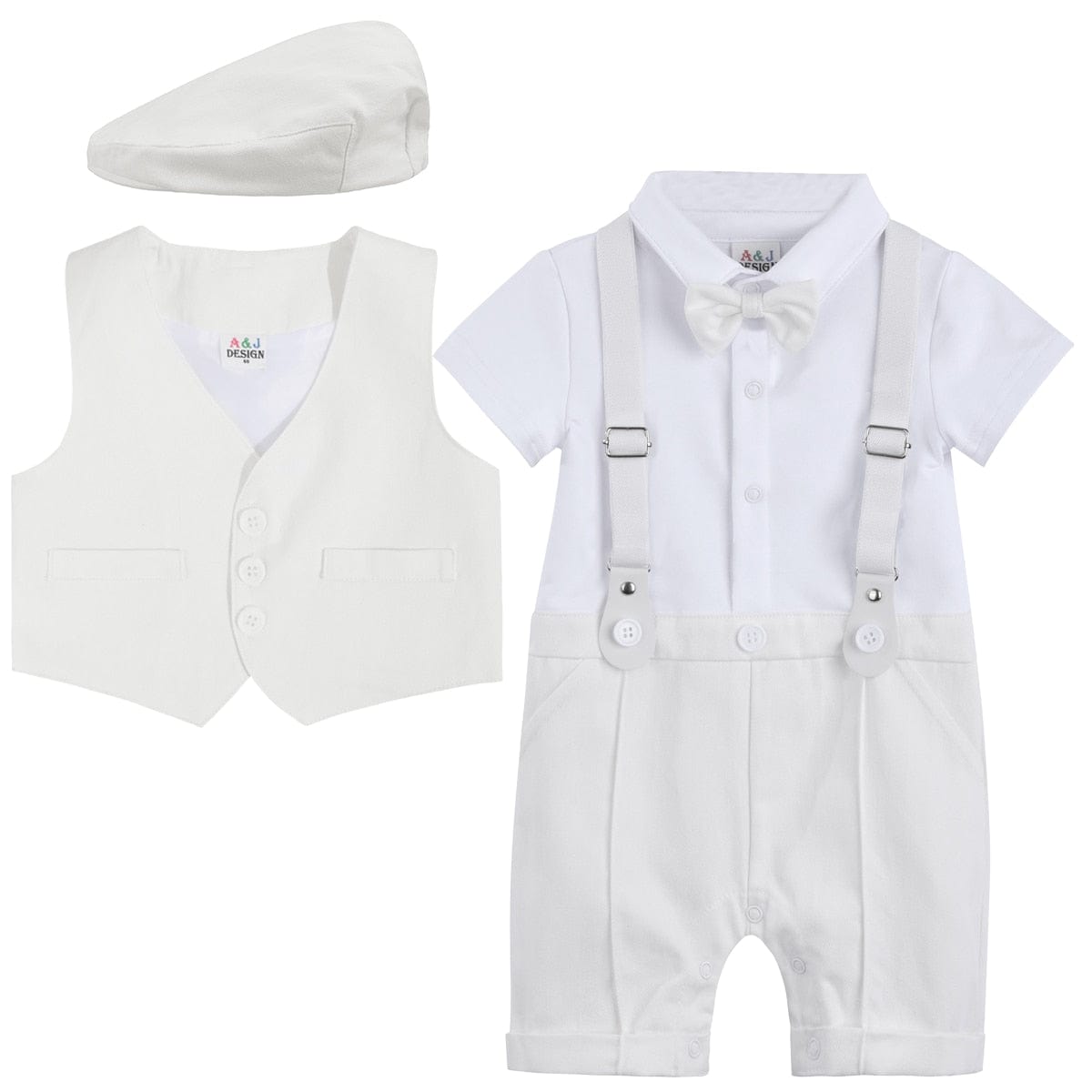 White / 3-6 Months / China Newborn Boys Clothing Set