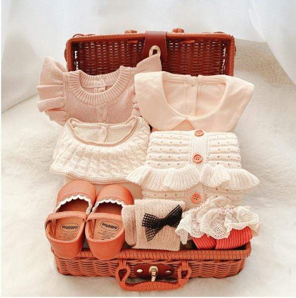 Momorii Luxury Baby Gift Set for Girl, 6-12m / Set C