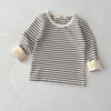 B93T08-stripe / 3M(66) Newborn Trousers knitting