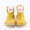 Shoes Mustard / 3-6M Non Slip Baby Socks Shoes