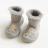 Shoes Grey / 18-24M Nonslip Baby Toddler Booties