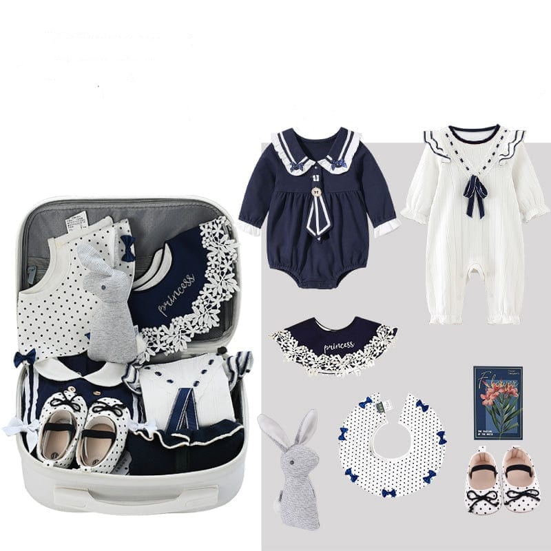 C / 0-3M Ocean baby gift set