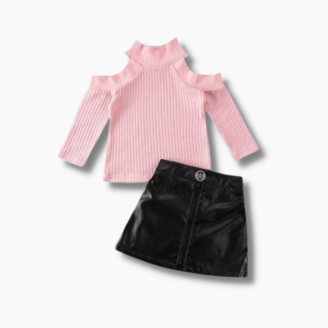 Girl's Clothing Off shoulder Sweater Set