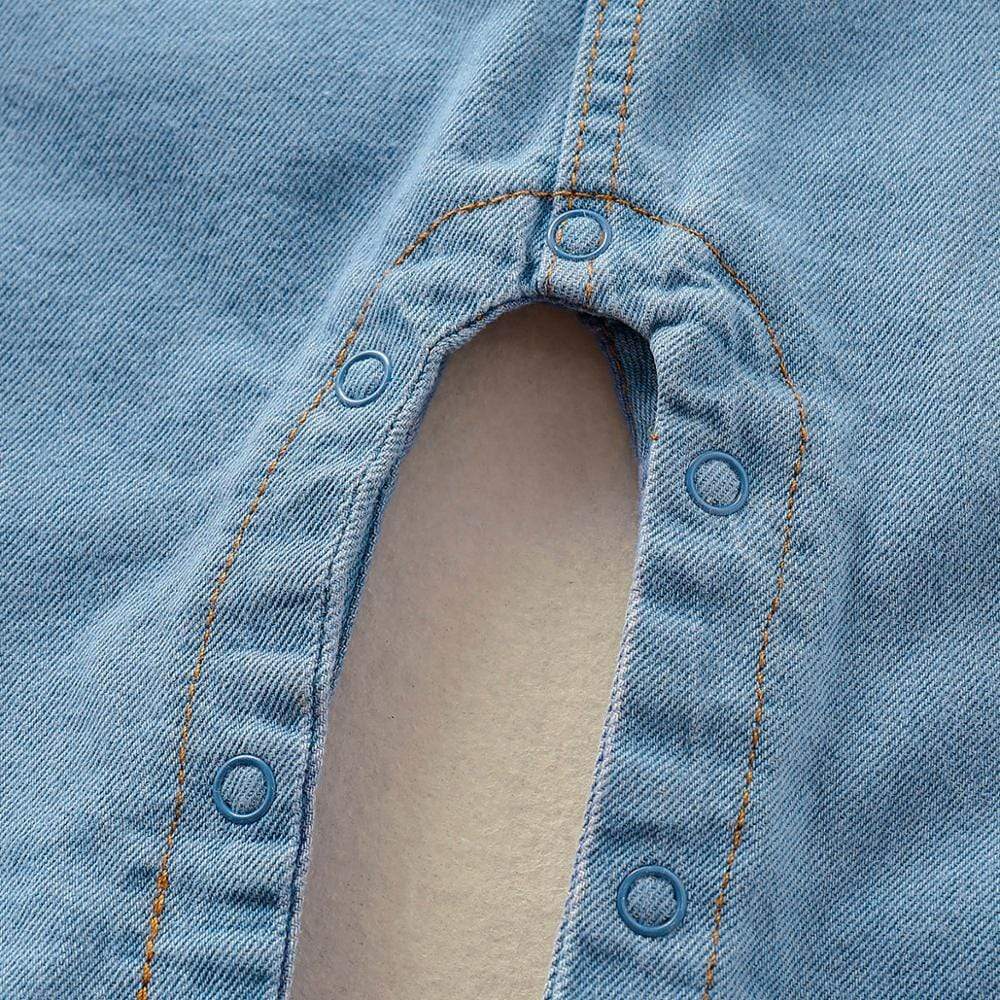 Girl's Clothing One Piece Jumpsuits Navy Jean