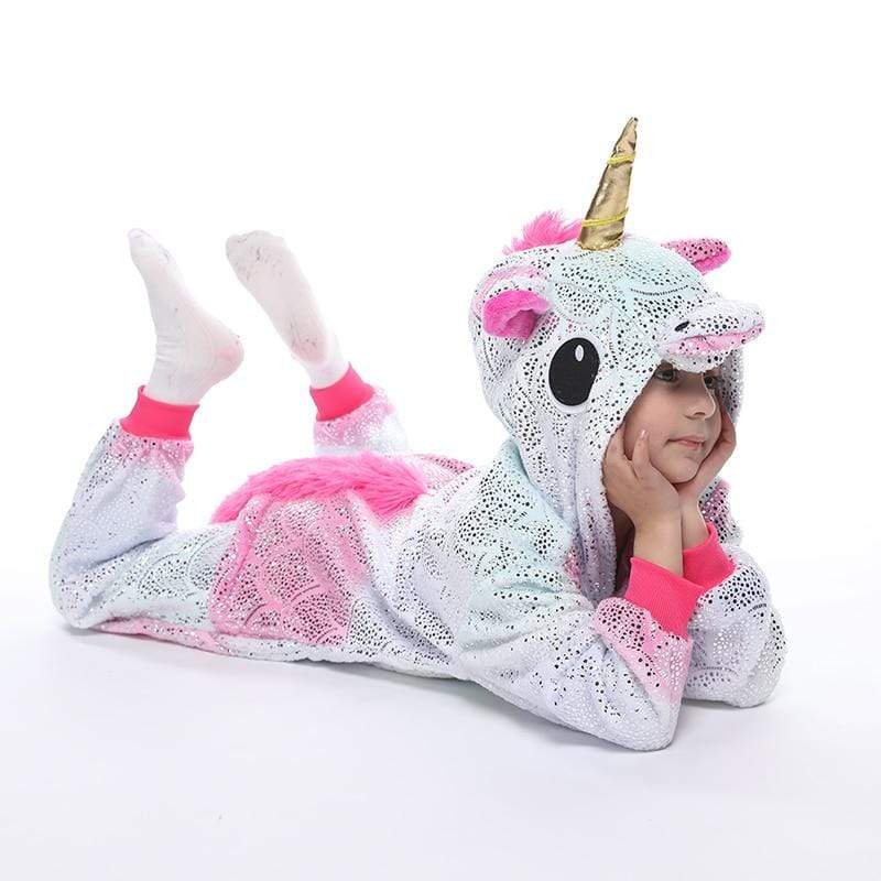 Onesie Unicorn Pajamas Winter Animal Cartoon