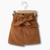 Girl's Clothing Paperbag Waist Skirt