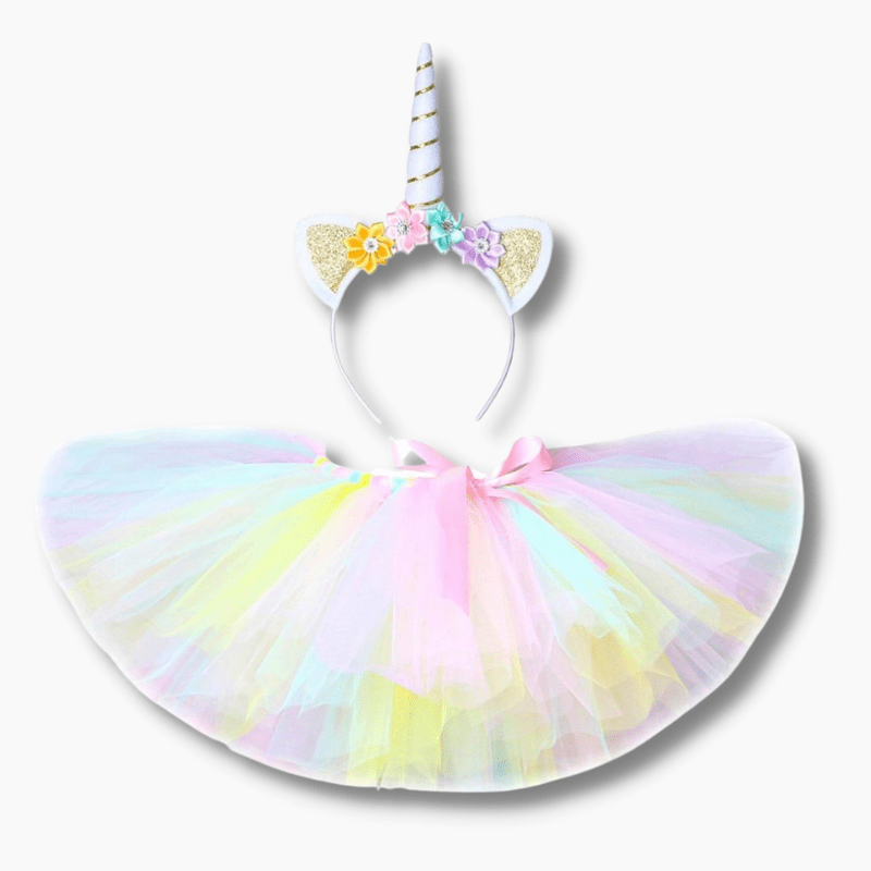 Girl's Clothing Pastel Unicorn Tutu Skirt