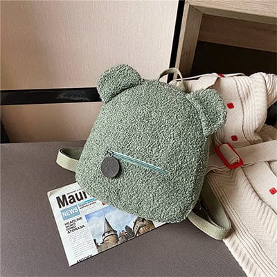 Green Personalised Kids Backpack