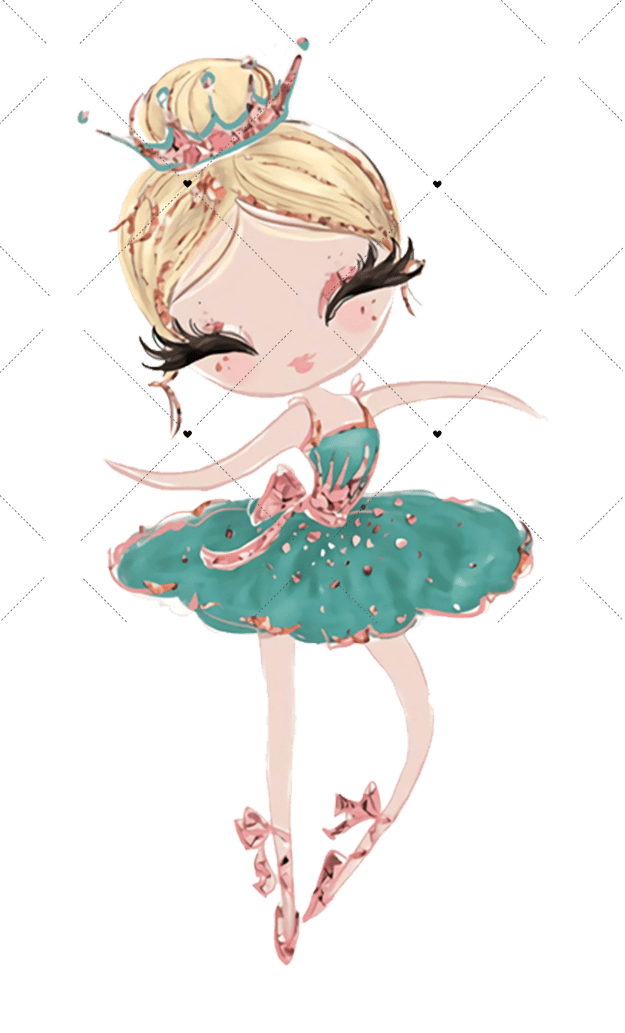 design 6 with name / white bag Personalized Dance Girl Pencil Case