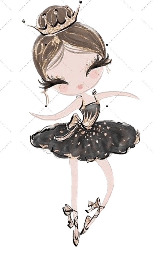 design 8 with name / white bag Personalized Dance Girl Pencil Case