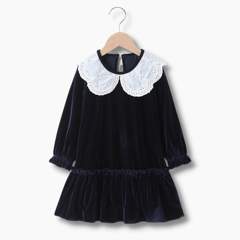 Peter Pan Collar Girl Dress