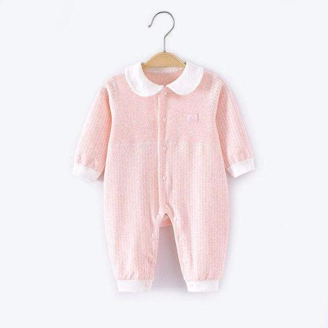 Girl's Clothing Pink / 3M Peter Pan Striped Romper