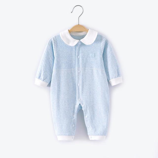 Girl's Clothing Blue / 3M Peter Pan Striped Romper