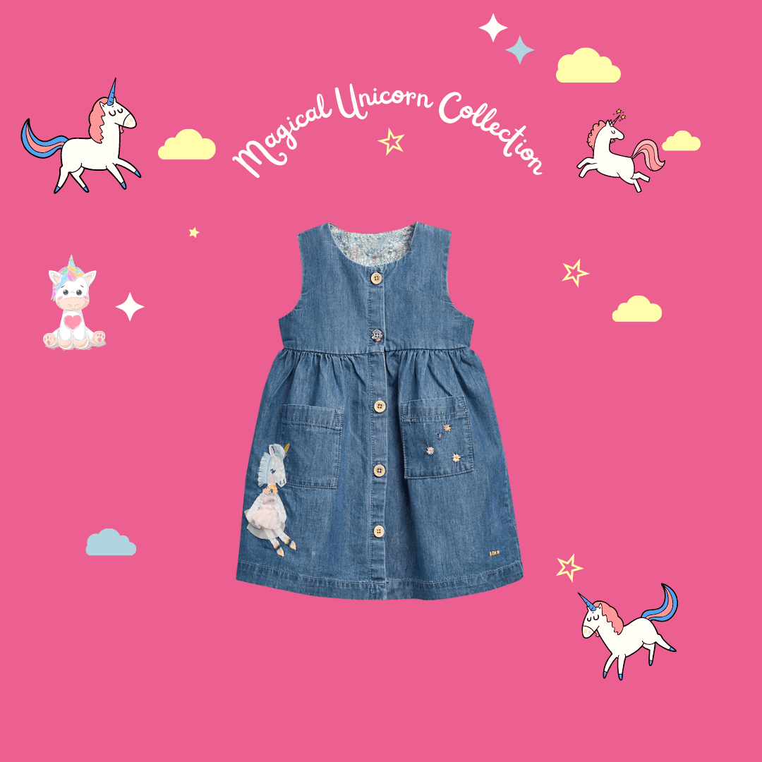 Girl's Clothing Pinafore Sleeveless Dress