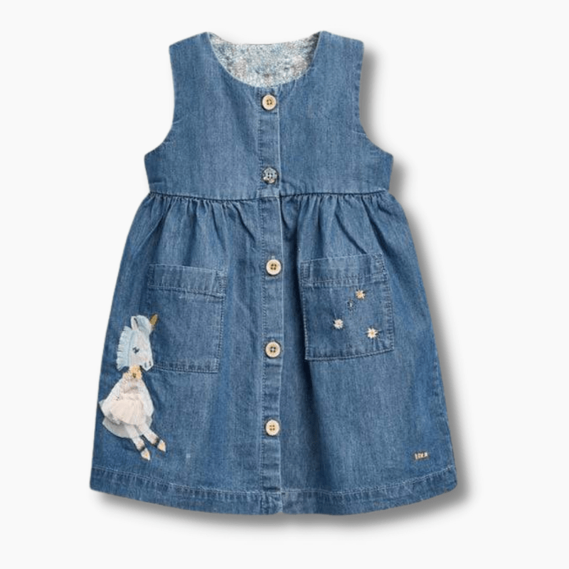 Girl's Clothing Pinafore Sleeveless Dress